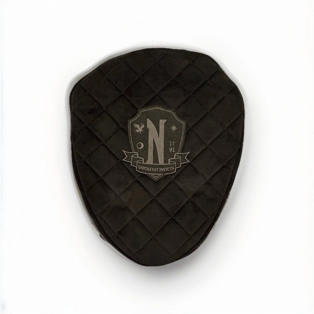 Killstar Backpack Wednesday Addams “No Friends” Black Nevermore Crest NWT